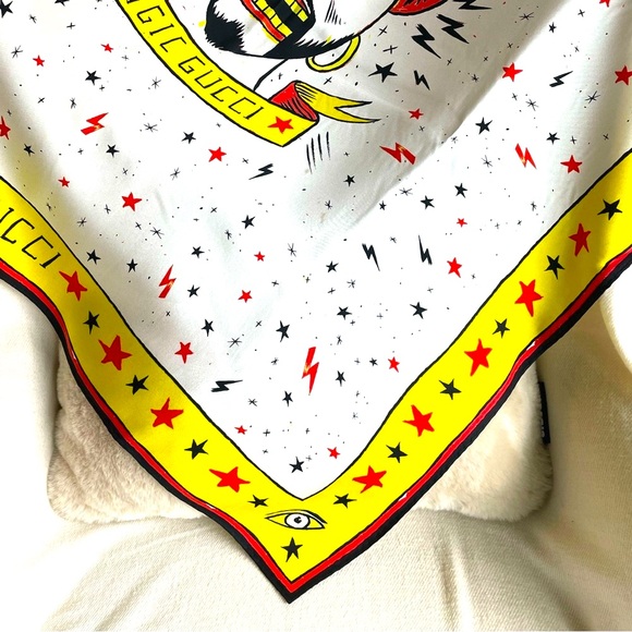 Gucci x Sergio Mora Magic Silk Scarf - Picture 15 of 16
